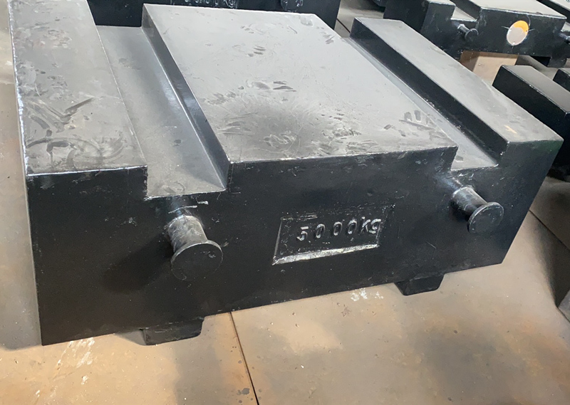 10噸鋼包鐵砝碼里面的材料是什么？